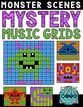 Monster Mystery Music Grids - Bundle Digital Resources